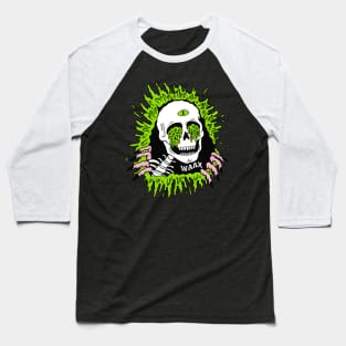 Skull WAAX Baseball T-Shirt